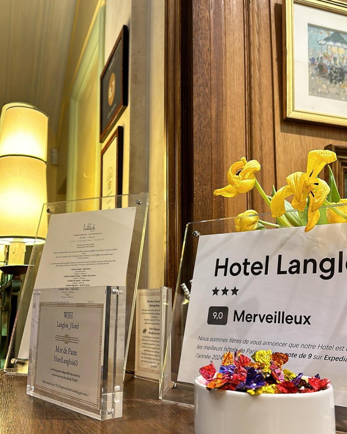 Hotel Langlois Париж Екстер'єр фото